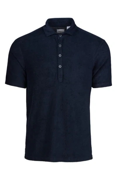 Swims Myrtos Velour Cover-up Polo In Multi