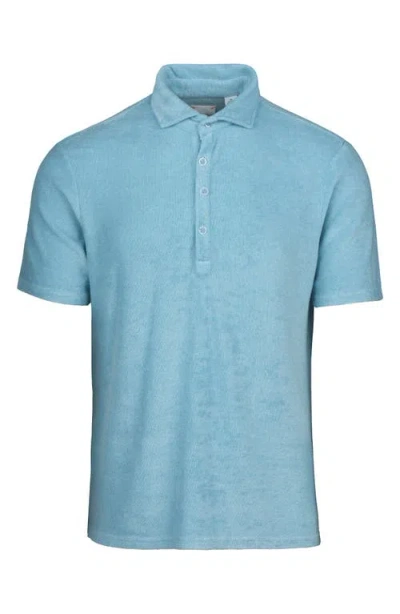 Swims Myrtos Velour Cover-up Polo In Multi