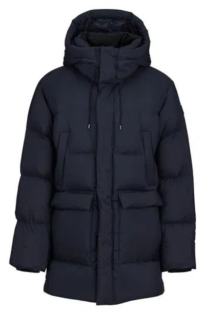 Swims Nagano 650-fill-power Down Parka In Blue