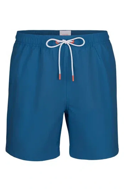 Swims Naxos Solid Swim Trunks In Blue