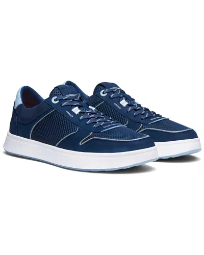 Swims Strada Leather Sneaker In Blue