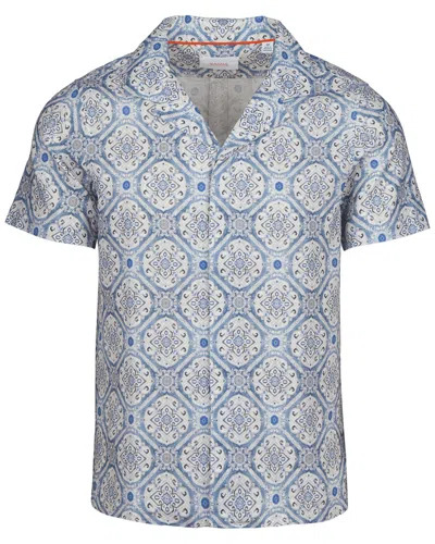 Swims Supply Co.  Scylla Camp Shirt In Blue