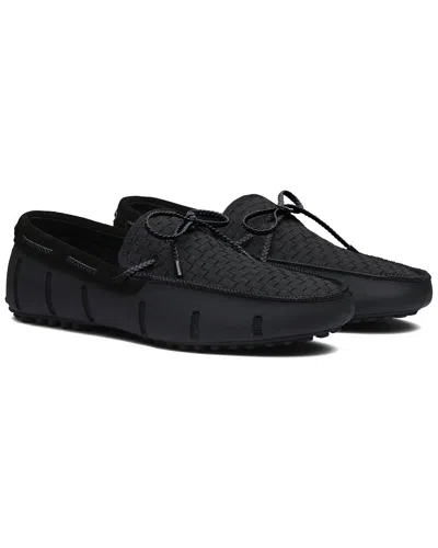 Swims The Woven Driver Loafer In Black