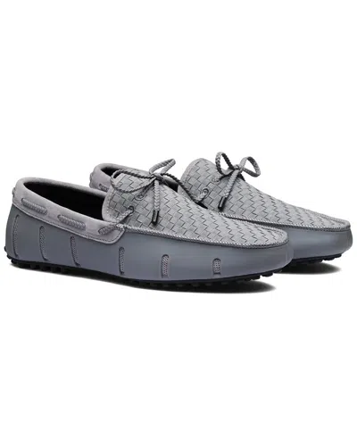 Swims The Woven Driver Loafer In Grey