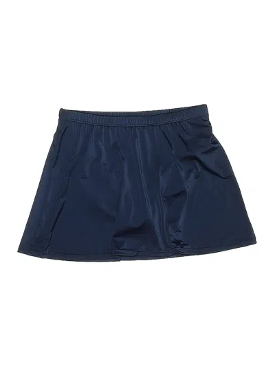 Pre-owned Swimsuits For All Active Skort In Blue