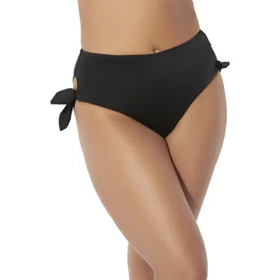 Swimsuits For All Bow High Waist Brief In Black