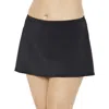 Swimsuits For All Chlorine Resistant A-line Swim Skirt In Black