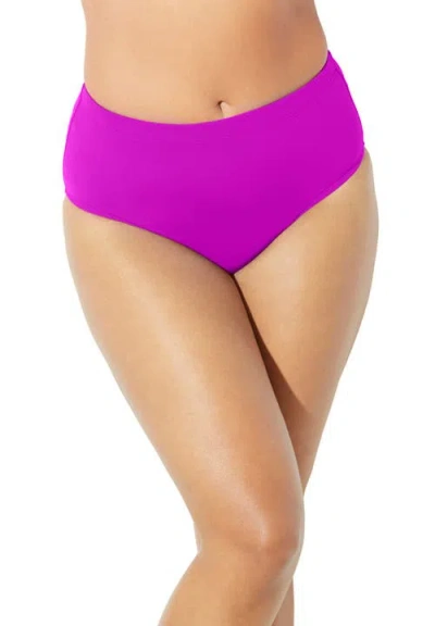 Swimsuits For All Chlorine Resistant Full Coverage Brief In Multi