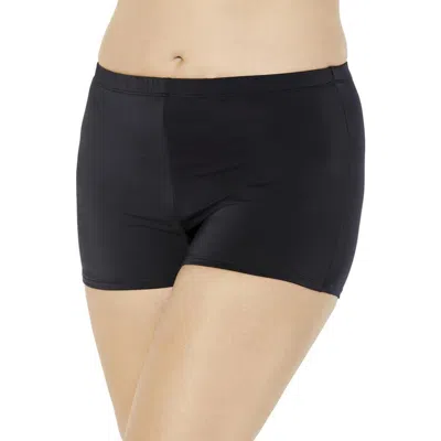 Swimsuits For All Chlorine Resistant Swim Boy Short In Black