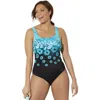 Swimsuits For All Chlorine Resistant Tank One Piece Swimsuit In Multi