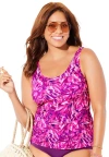 Swimsuits For All Classic Tankini Top In Pink