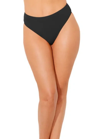 Swimsuits For All Essential Hipster Swim Bottom In Black