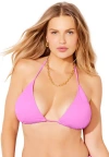 Swimsuits For All Essential String Triangle Bikini Top In Pink