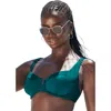 Swimsuits For All Essential Sweetheart Underwire Bikini Top In Blue