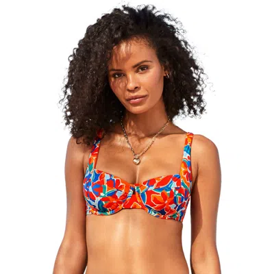 Swimsuits For All Essential Sweetheart Underwire Bikini Top In Multi