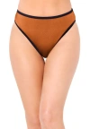 Swimsuits For All High Waist Bikini Bottom In Brown