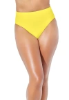 Swimsuits For All High Waist Cheeky Bikini Brief In Yellow