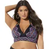 Swimsuits For All Loop Strap Halter Bikini Top In Black