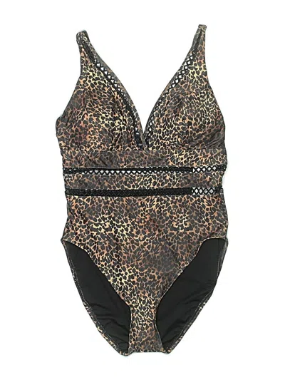 Swimsuits For All One Piece Swimsuit In Gold
