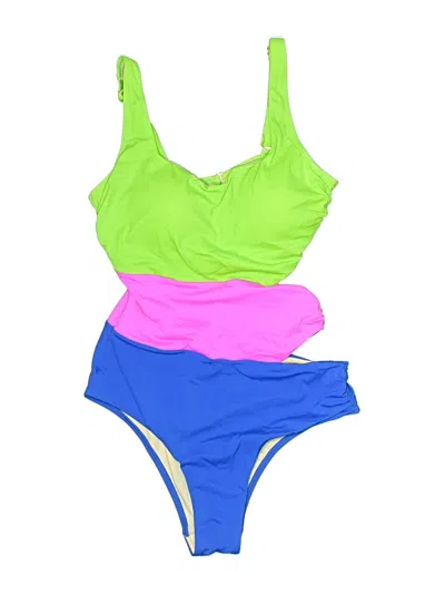 Pre-owned Swimsuits For All One Piece Swimsuit In Green