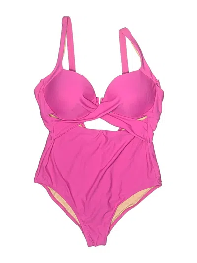 Pre-owned Swimsuits For All One Piece Swimsuit In Pink