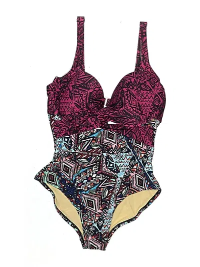Pre-owned Swimsuits For All One Piece Swimsuit In Pink