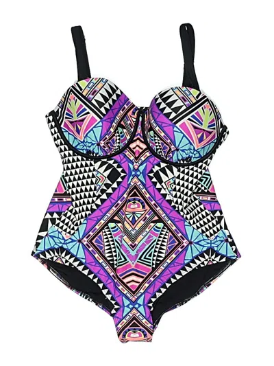 Pre-owned Swimsuits For All One Piece Swimsuit In Purple