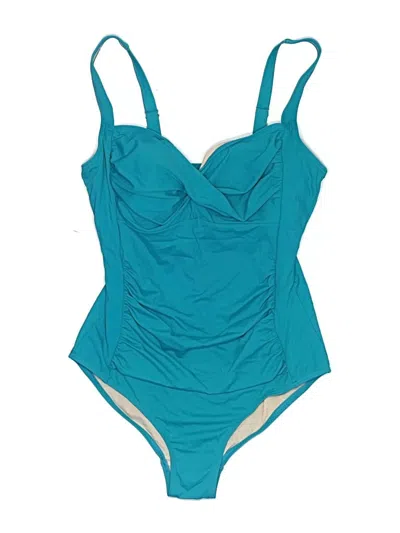 Pre-owned Swimsuits For All One Piece Swimsuit In Teal