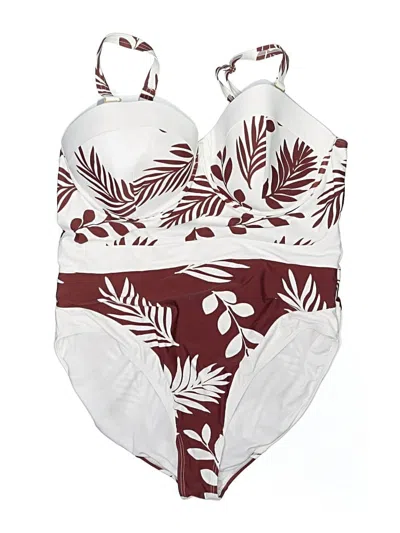 Pre-owned Swimsuits For All One Piece Swimsuit In White