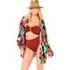 Swimsuits For All Oversized Buttondown Lounge Cover Up Shirt