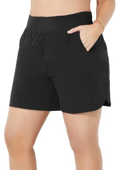 Swimsuits For All Quick-dry Swim Short In Black