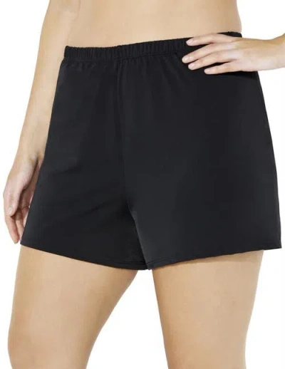 Swimsuits For All Relaxed Fit Swim Short In Black