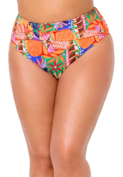 Swimsuits For All Ring Bikini Bottom In Multi