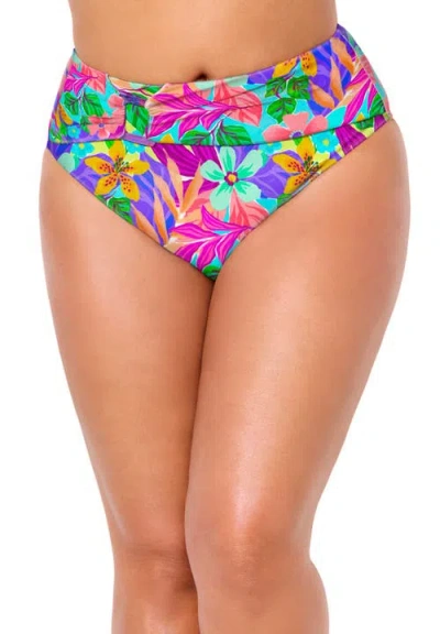 Swimsuits For All Ring Bikini Bottom In Multi
