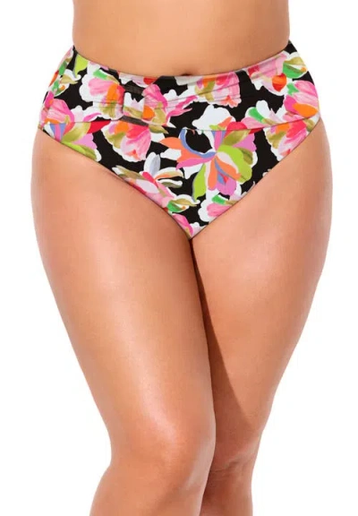 Swimsuits For All Ring Bikini Bottom In Pink