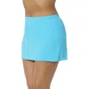 Swimsuits For All Side Slit Swim Skirt In Blue