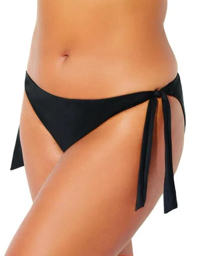 Swimsuits For All Side Tie Swim Brief In Black