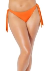 Swimsuits For All Side Tie Swim Brief In Orange