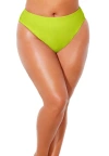 Swimsuits For All Sparkle Swim Brief In Green