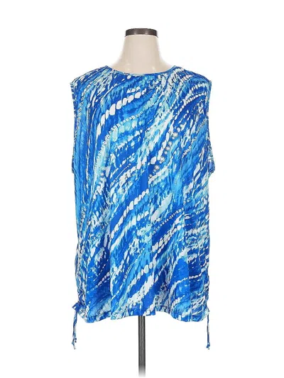 Pre-owned Swimsuits For All Swimsuit Cover Up In Blue