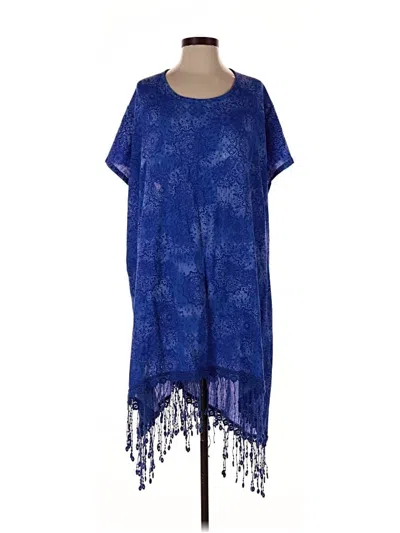 Pre-owned Swimsuits For All Swimsuit Cover Up In Blue
