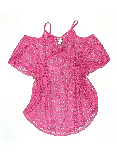 Pre-owned Swimsuits For All Swimsuit Cover Up In Pink