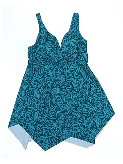 Pre-owned Swimsuits For All Swimsuit Cover Up In Teal