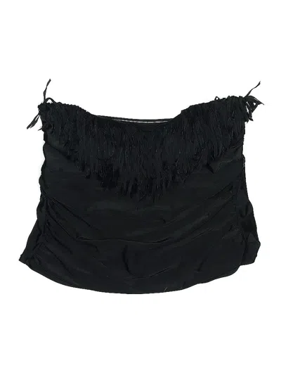 Pre-owned Swimsuits For All Swimsuit Top Black Swimwear