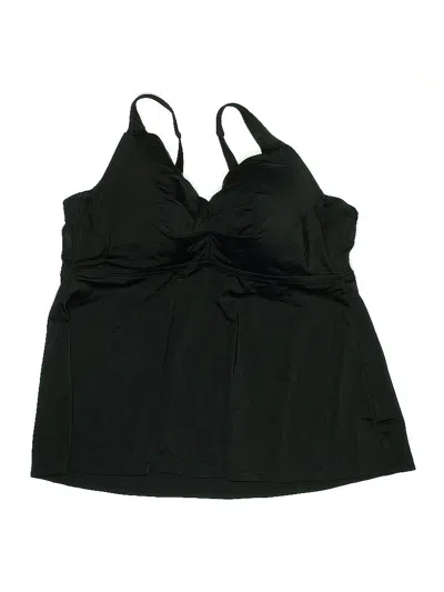 Pre-owned Swimsuits For All Swimsuit Top Black Swimwear
