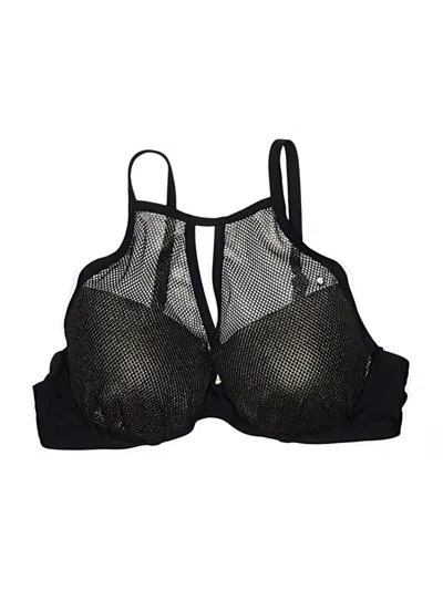 Pre-owned Swimsuits For All Swimsuit Top Black Swimwear