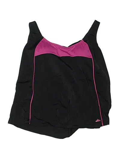 Pre-owned Swimsuits For All Swimsuit Top Black Swimwear