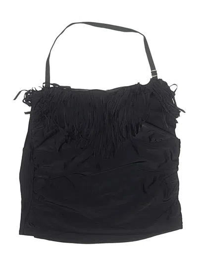 Pre-owned Swimsuits For All Swimsuit Top Black Swimwear