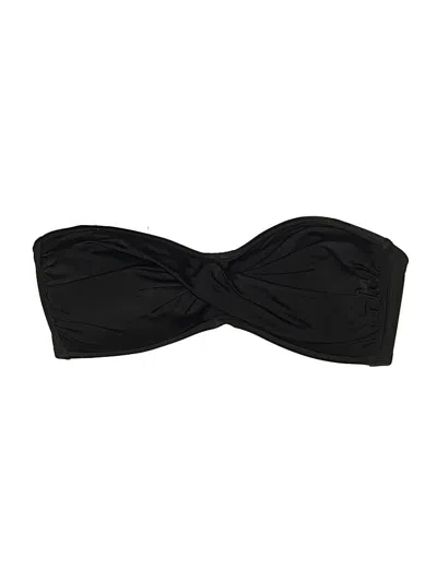 Pre-owned Swimsuits For All Swimsuit Top Black Swimwear