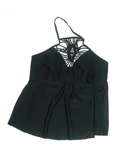 Pre-owned Swimsuits For All Swimsuit Top Black Swimwear